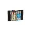 Bolsillo de Red de Almacenamiento para Coche, Bolsillo de Red Elástica para Respaldo de Asiento y Maletero, Organizador de Red de Almacenamiento para Coche con Cinta Mágica sin Perforaciones