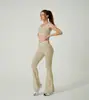 Calça Esportiva de Yoga de Cintura Alta com Contraste Cruzado, Costas Abertas, Gola Diamante, Sutiã de Yoga, Roupas de Corrida, Fitness, Yoga - Conjunto