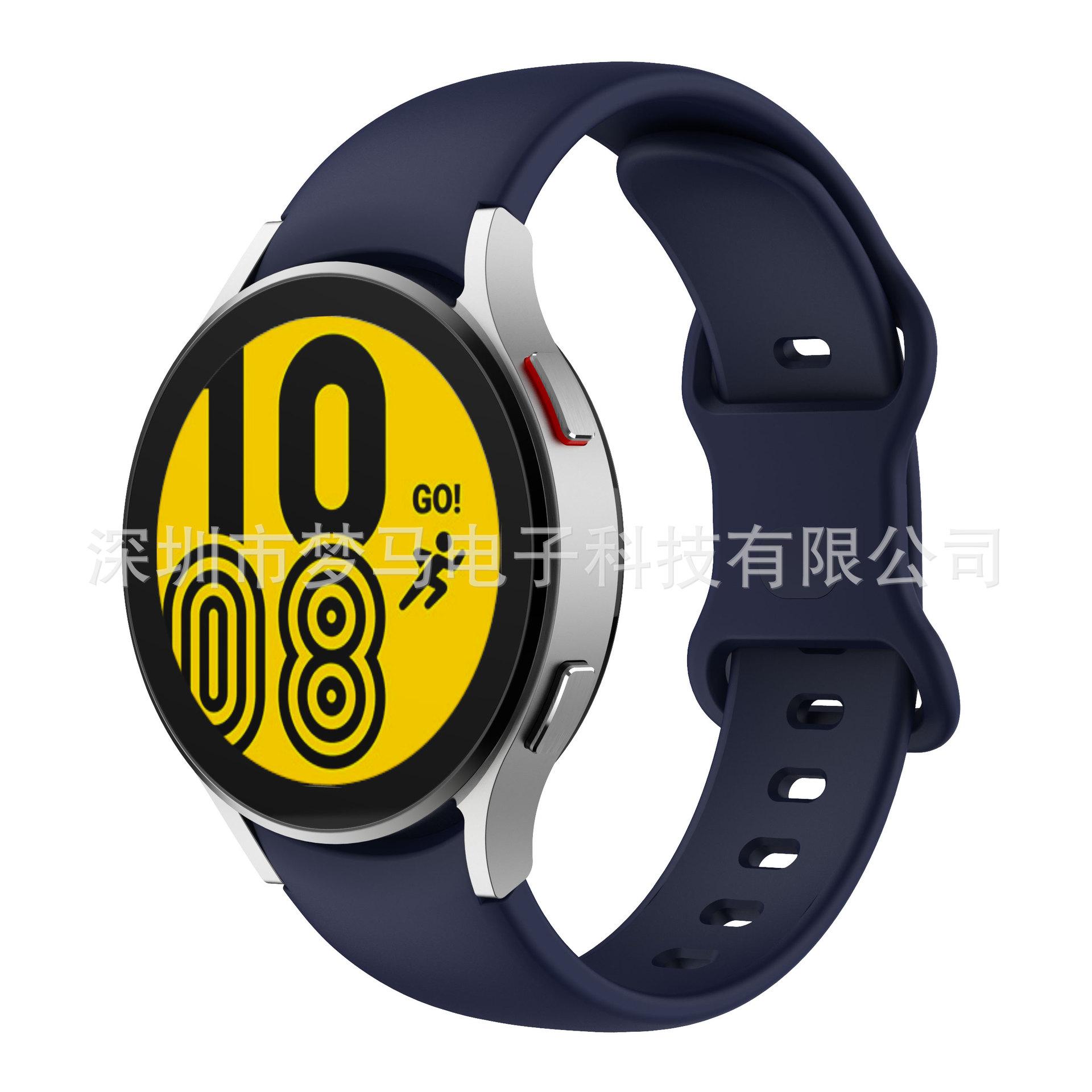 watch5蝴蝶扣硅胶表带