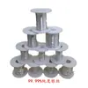 Alambre de plata 9999 redondo línea de plata joyería de plata 999 alambre de plata esterlina incrustación de madera accesorios de cuentas diy anillo