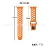 Adequado para Série 9/10/Ultra2 da Apple Pulseira de Silicone com Fivela Reversa de Malha Pulseira Esportiva Apple para iWatch