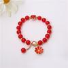 Pulsera Nueva de Estilo Japonés y Coreano con Cuentas de Cristal de Palomitas de Maíz para Mujer Estudiante DIY Pulsera de Margarita ins Venta al por Mayor