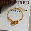 Nuevo y Exquisito Collar de Moneda de Cobre Hielo Triturado Caballo de Troya Accesorios para Mujer, Cadena de Clavícula Versátil de Lujo Ligero de Nicho de Gama Alta