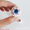 Una variedad de accesorios de araña de Halloween, araña de plástico de juguete, ojo de globo ocular, murciélago, cruz, adornos de araña transfronterizos, accesorios