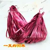 Cinta plana recta de 0,8 cm con lentejuelas doradas y plateadas para ropa étnica, accesorios de encaje, 90 m
