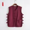 Chaleco Retro Estilo Chino Delgado de Verano para Hombre Chaleco de Abrigo Tang Estilo Antiguo Chaleco Chaleco Tang Sudadera del Viejo Pekín Sudadera con Capucha Vieja