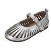 Nuevos Zapatos de Princesa de Cristal para Niñas, Estilo Nuevo de Alta Gama Otoño Temprano 2026, Zapatos de Cuero para Niña Pequeña, Sandalias Mary de Suela Suave