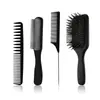 LUOTTS Cross-border Air Cushion Hair Comb Hairdressing Care Comb Set Back Head Texture Shape Pentear Hair Comb Picking Hair Comb