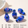 Han Yuyuan DIY hecho a mano flor pintada a mano jarrón de cristal colgante de calabaza collar accesorios de collar pulsera al por mayor