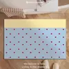 Alfombrilla de baño de estilo coreano color crema con forma de estrella, alfombrilla de tierra de diatomeas absorbente de agua y de secado rápido, alfombrilla antideslizante para pies para baño y aseo