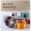 Fio Elástico para Miçangas, Fio para Joias, Fio para Pérolas de Cristal, Fio para Fazer Pulseiras, Corda Trançada Plana de Seda, Resistente ao Desgaste