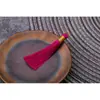 8cm Argola Dourada com Franja de Borla Saquinho Acessórios para Pendurar no Carro Acessórios Espinho de Pendurar Marcador de Página Grande Preço Excelente