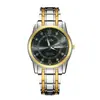 Reloj Nuevo de Moda para Hombre Directo de Fábrica Elegante Reloj de Cuarzo para Hombre de Grado Empresarial Resistente al Agua Acero Inoxidable Reloj con Calendario