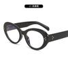 Nuevas Gafas de Sol Retro de Moda Transfronteriza Europea y Americana para Mujer, Ovaladas, Ojo de Gato, Modernas, Protección UV, Gafas de Sol Arco del Triunfo, Tendencia