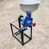 Máquina de Moagem Úmida e Seca Tipo Chapa de Aço 200C, Máquina de Moer Leite de Soja, Máquina de Moer Leite de Arroz, Pequena Máquina de Moagem de Aço
