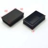 Tapón interior de PE para tubo, tapón antideslizante para muebles, mesa y silla, cubierta antipolvo sellante, tapón anti-cuerpos extraños, tapa para tubo, tapón de PE de dos hojas para tubo