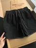 Shorts de Retazos a Cuadros Estilo Americano para Hombre, Shorts Deportivos de Nylon Finos de Secado Rápido para Verano con un Diseño Elegante, Shorts Casuales de Cinco Puntos para la Playa