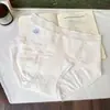 "Campo de Algodão ao Luar" Roupa Íntima Feminina 100% Algodão Alta Elasticidade Não Aperta Cintura Média Algodão Puro Respirável Probiótico 10A Virilha Antibacteriana