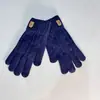 Guantes cálidos para hombre para invierno con pantalla táctil, forrados de felpa, gruesos, antideslizantes, para conducir, a prueba de frío, guantes de punto de lana para hombre