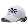 Sombrero Primavera y Otoño Nuevo Gorra de Béisbol con Cinta Bordada Gorra Personalizada Sombrero para el Sol para Exterior Sombrero de Viaje Sombrero para Pareja