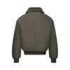 Chaqueta Abrigo de Algodón con Solapa de Lana de Cordero Estilo Americano para Hombre Invierno Tendencia Marca Diseño High Street Sentido de la Moda Ropa de Trabajo Estilo Piloto de Algodón