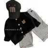 Chaqueta cárdigan de punto estilo coreano para niños, primavera y otoño, tops de manga larga para bebés, suéter de otoño para niños y niñas, ropa para salir