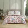 Funda de edredón floral y fundas de almohada, juego de tres piezas, impresión y teñido digital, fabricante, venta al por mayor transfronteriza, juegos europeos y americanos para la cama