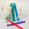 Nova Lã Crochê Colorida com Lantejoulas Ferramenta de Tricô Linha de Gelo DIY Artesanal Tricô Crochê Estoque Pronto Atacado