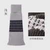 Polainas de Otoño e Invierno Térmicas de Punto Grueso para Mujer, Modernas, Adelgazantes, Versátiles, Calcetines para Pantorrilla, Cubrepiernas Gruesos Grises para Botas de Nieve
