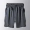 Pantalones Cortos de Verano para Hombre de Seda de Hielo Delgada Ropa Exterior de Secado Rápido Sueltos Pantalones de Baloncesto de Cinco Puntos Casuales Deportivos de Secado Rápido
