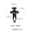 Revestimiento de Parachoques para Coche Ford Accesorios Aplicables Clips de Fijación para Guardabarros Sujetadores Decorativos de Instalación