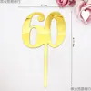 Número 18 21 30 40 50 60 100 Acrílico Inserto Decorativo Aniversario de Bodas Cumpleaños Huevo