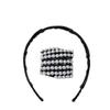 Diadema plegable con cuentas para mujer, estilo 2024, para lavarse la cara, con flequillo, para cabello roto, fija, para el verano