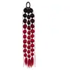 Peruca Colorida Colorida Colorida Lantern Lantern Ponytail Trançada à Mão Dreadlock Trança Longa Trança Lanterna para Mulheres Estilo Hip-Hop