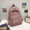 Wuyin Mochila Alunos do Ensino Médio Estilo Japonês Mori Mochila Alunos do Ensino Médio Estudantes Universitários Bolsa Escolar Cor Sólida Estilo Coreano Feminino ins
