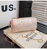 Bolso Transfronterizo Nuevo de Lino y Bambú 2025 Nuevo Bolso para Mujer Bordado con Lentejuelas Bolso de Mano para Cena para Mujer Europeo y Americano