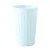 Vaso para Enjuague Bucal de Paja de Trigo, Antibacteriano, Resistente al Moho, Plástico Ecológico Rayado, Vaso para Cepillo de Dientes Doméstico, Vaso de Agua, Vaso para Dientes al por Mayor