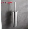 Venta Directa de Fábrica Portacepillos de Inodoro Taza Cubo de Acero Inoxidable Montado en Pared Impermeable Acumulación de Polvo Agua Baño Colgante para Inodoro JK16