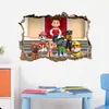 Pegatinas de Pared 3D de Patrulla Canina Transfronteriza para Decoración de Habitación Infantil Perro de Dibujos Animados Anime Pegatinas Autoadhesivas