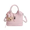 Yuezi 2026 Bolso de Mujer de Moda Estilo Coreano Nuevo con un Toque de Alta Gama, Bolso de Mano Versátil, Bolso de Hombro, Bolso Cruzado Simple para el Trabajo