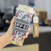 Pode ser impresso com logotipo, caneca de café de aço inoxidável 316, uso duplo, alto valor estético, caneca térmica com revestimento interno de cerâmica, caneca térmica de grande capacidade