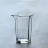 Copo de Chá Transparente Espesso Resistente ao Calor, Divisor de Chá Estilo Japonês, Conjunto de Chá Kung Fu, Copo de Compartilhamento Transparente