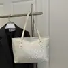 Bolsa Tote Casual Simples Estampada para o Dia a Dia Feminina 2025 Novo Estilo Étnico Grande Capacidade Novo Estilo Chinês de Ombro ou de Mão