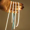 Tira de Luz Flexible Fcob de 5V y 3 mm con 400 Luces/Metro, Luz de Gabinete de Bajo Voltaje, Autoadhesiva, No Polar, Tira de Luz de Retroiluminación Led Ultradelgada
