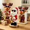 Papai Noel Elétrico Presente Brinquedo de Pelúcia Elétrico Árvore de Natal Cantando e Dançando Árvore de Natal Natal