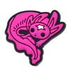 Lindos Dibujos Animados Animales Salamandra Rosa Zuecos Accesorios DIY Accesorios Decorativos Hebilla de Zapato Hebilla Flor de Zapato de PVC En Stock
