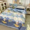Colcha de verano de algodón puro grado A para maternidad e infancia, colcha de algodón 100% de algodón de Xinjiang, colcha de aire acondicionado para dormitorio, colcha de verano floral, colcha para uso doméstico