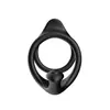 Anillo Doble Cerradura Anillo Fino para Hombres Amazon Productos Sexuales para Adultos Venta al por Mayor USK-C07 Vibración Anillo Vibratorio