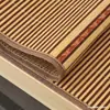 JING tapete de bambu tapete de verão dormitório estudantil cama de solteiro tapete de rattan beliche tapete de palha doméstico verão tapete de seda gelada