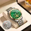 Reloj popular para hombre, reloj mecánico de imitación totalmente automático, impermeable, adecuado para negocios nocturnos, moderno, multifuncional, alto valor estético, venta al por mayor transfronteriza